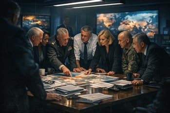 Geopolitical Conflict in Urban Setting