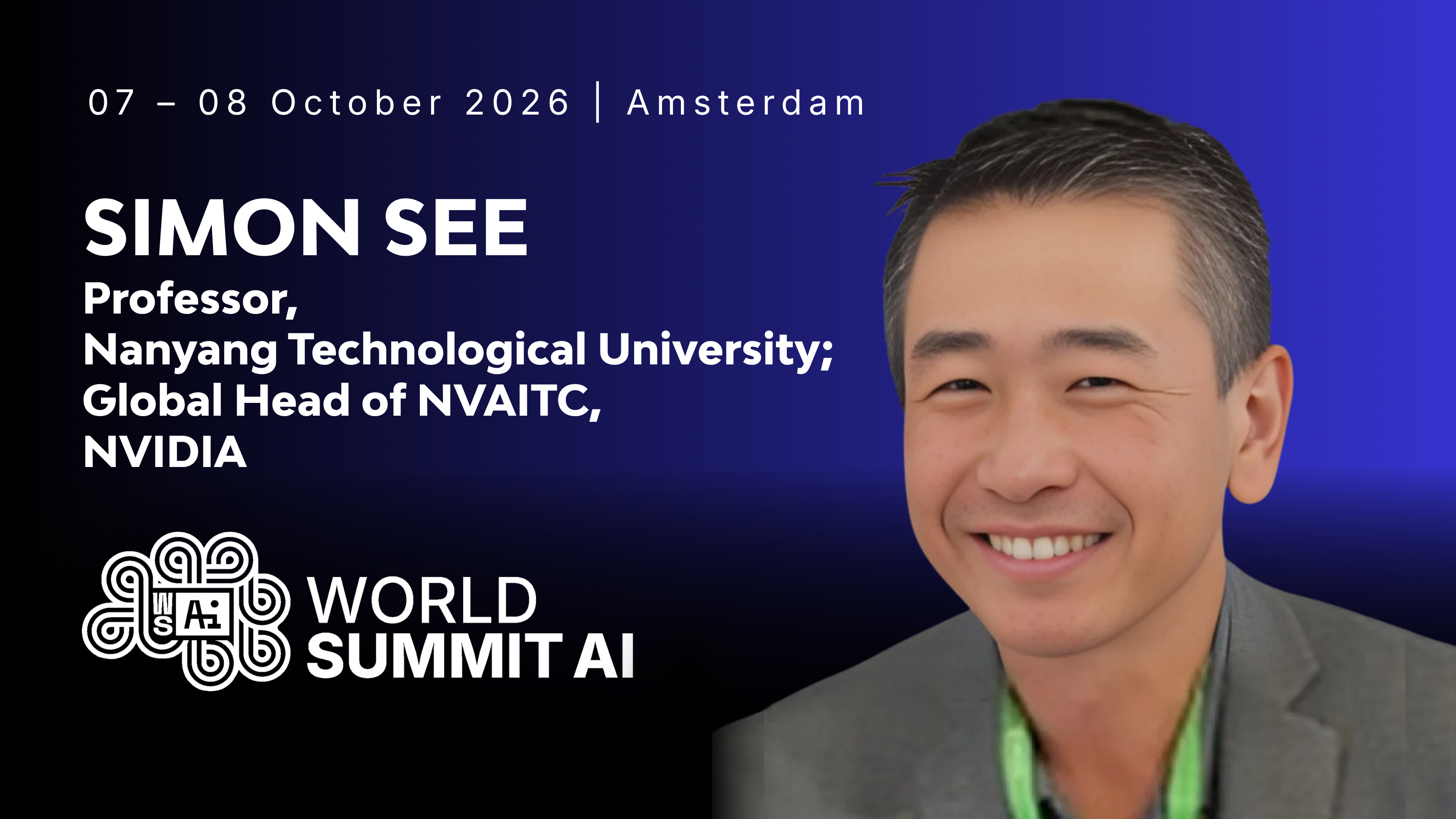 Simon See - Speaker at World Summit AI 2026